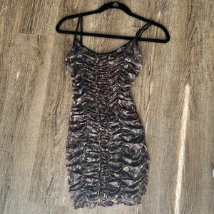 Urban Outfitters | Ruched Bodycon Mini Dress